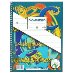 Collegeblock glatt