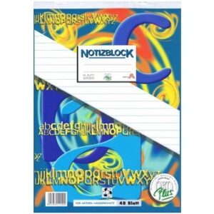 A4 Notizblock liniert