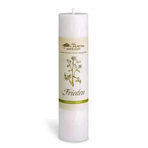 Frieden Kräuterkerze