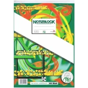 A4 glatt Notizblock
