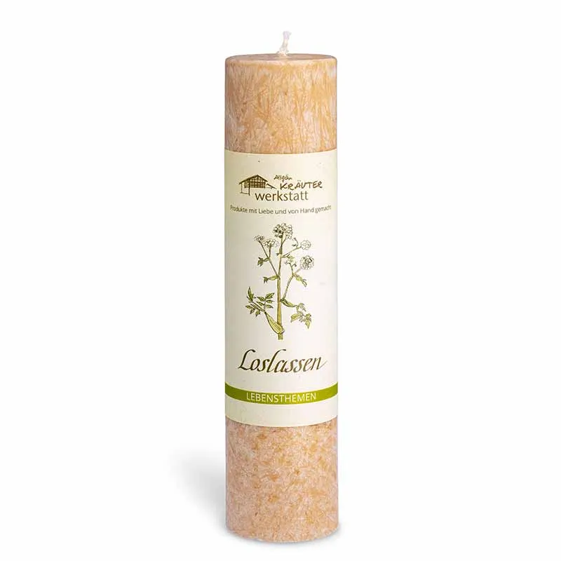 Loslassen Kerze allgäuer